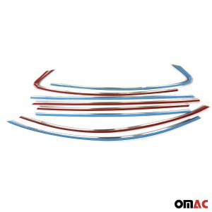 Ford Focus Window Trim - Omac - S.Steel - Gloss Dark - 2018 Ford Focus Window Trim - Omac - S.Steel - Gloss Dark - 2018